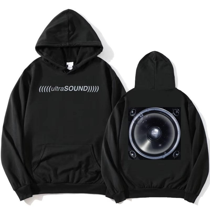 The Neighbourhood (((((ultraSOUND))))) Hoodies Long Sleeve Winter Hooded Sweatshirts Casual Loose Unisex Streetwear Women Hoody