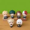 10cm Boku no Hero Academia Anime Figure Midoriya Izuku Action Figure Bakugo Katsuki/Todoroki Shoto Figurine PVC Collection Toys
