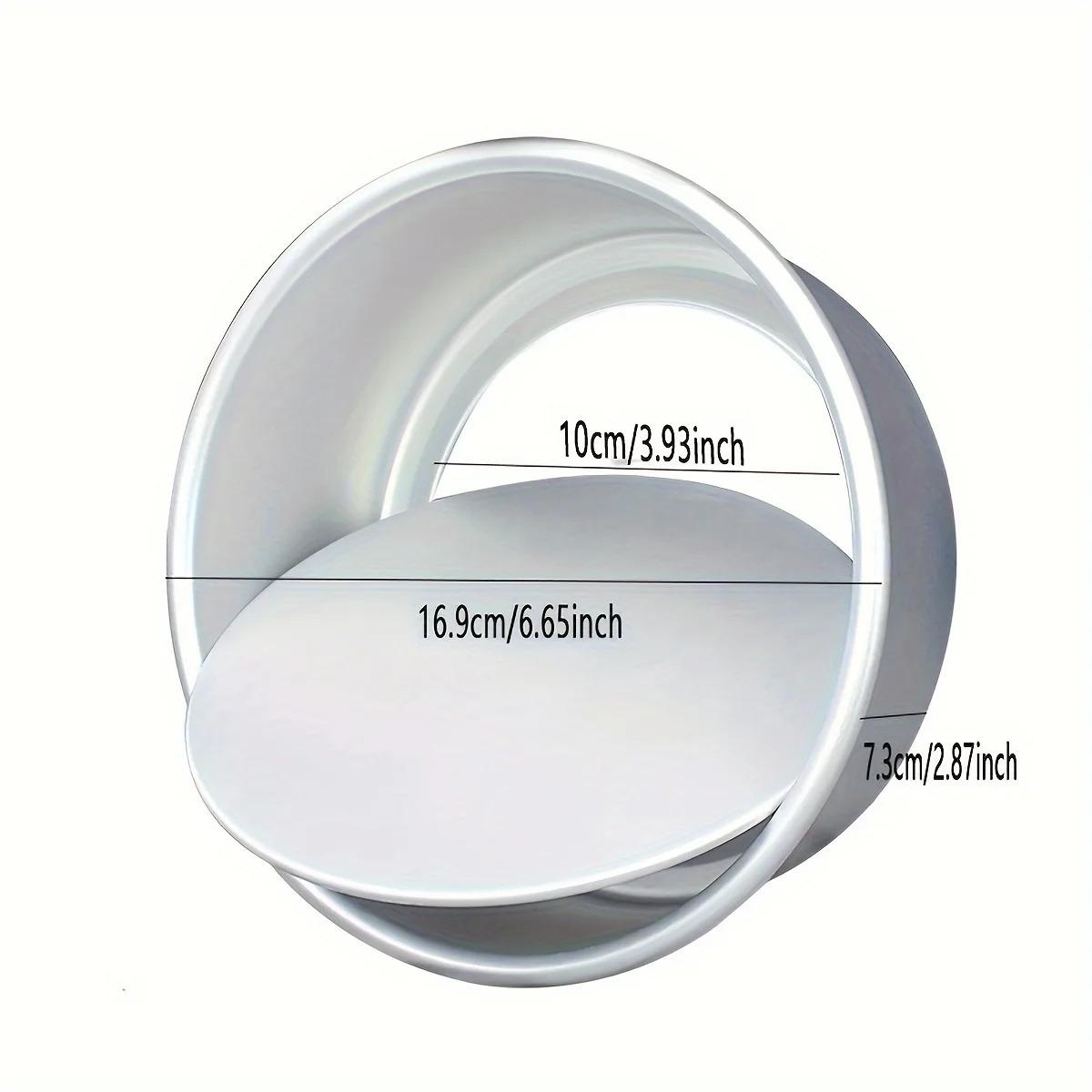 

1pc-6 Inch Chiffon Cake die Removable bottom Round Cake Bakeware for Home DIY Aluminum alloy baking cake Mold pan cake tin