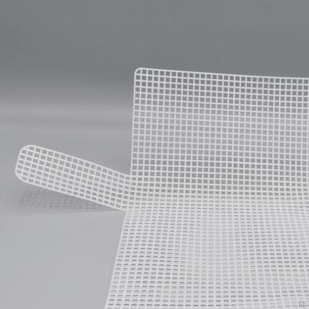 Rete Per Borse All'Uncinetto - Set 7 Pezzi Di Tela A Maglia Plastica Per Ricamo E Artigianato - Foto 8