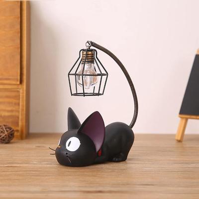 Creative Resin Cat  Night Light,Small Cat Lamp Breathing LED Night Lamp