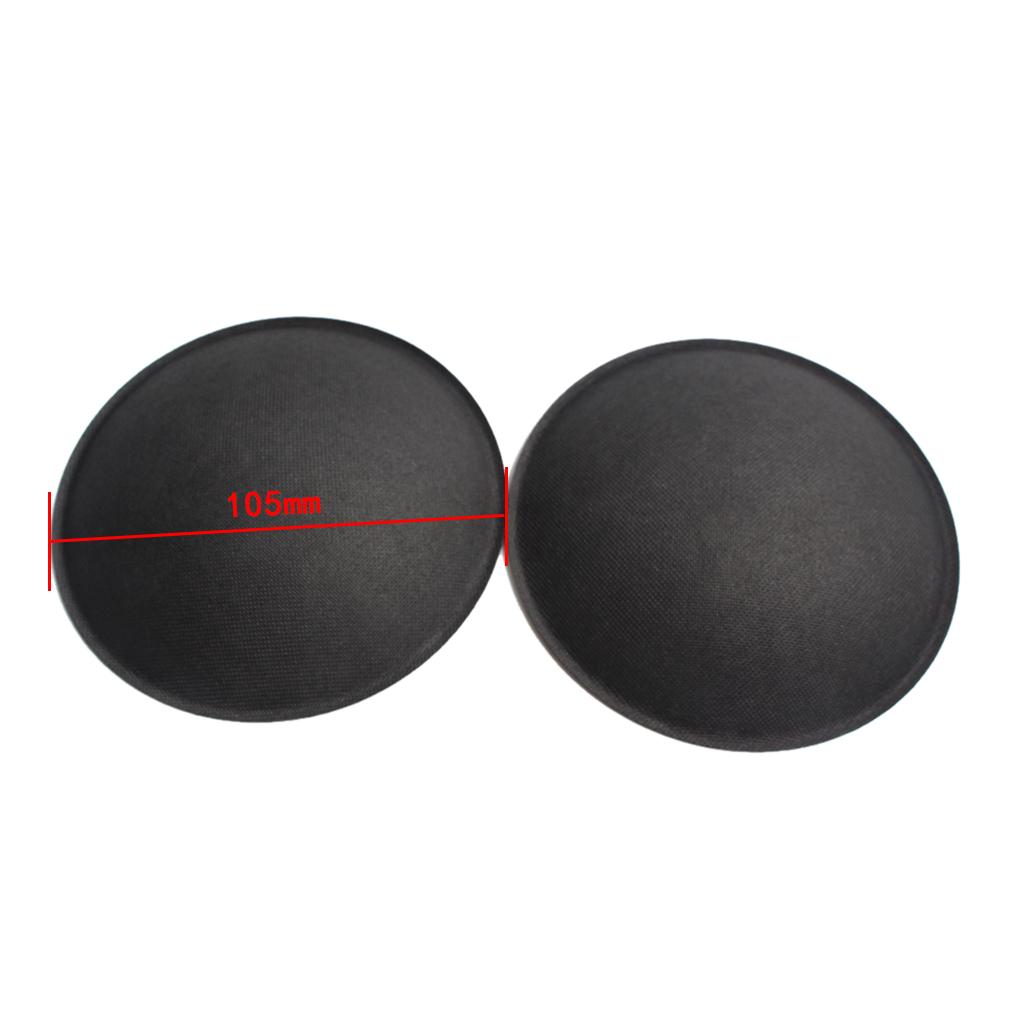 Dust Protective Speaker Cover Outdoor Speaker Bag 105MM/115M Speaker Cloth Woofer Repair Parts Black Home Office