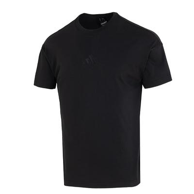 Comfortable Breathable Logo Pullover Casual Short-Sleeve T-Shirt Men Tops Black IX1262