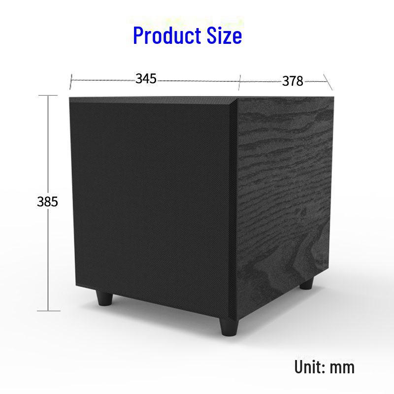 Amplificator încorporat de 12 inch, subwoofer activ pentru home theater