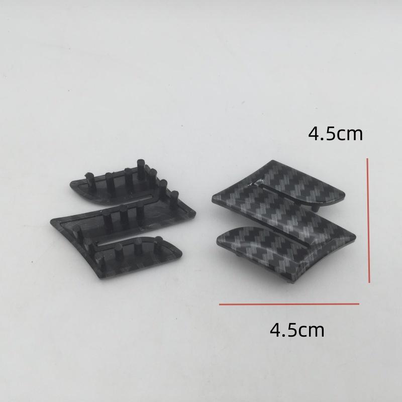 1pcs 3D ABS 45mm 49mm for Suzuki car Emblem Steering Wheel Center cover Badge sticker Decal Styling Auto accessories