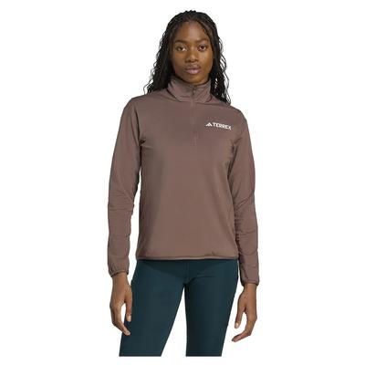 Fleece Jacket with Half-zip Terrex Multi Climawarm Tech