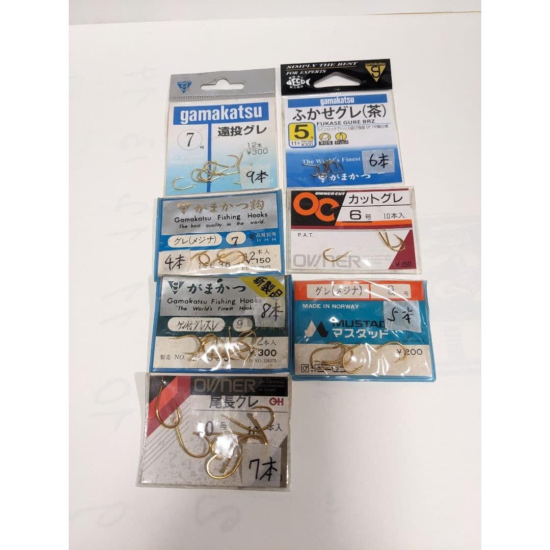 Used Gray porgies Long-tailed gray Long-cast gray Iso Fukase 40 or more Gamakatsu Owner needle hook