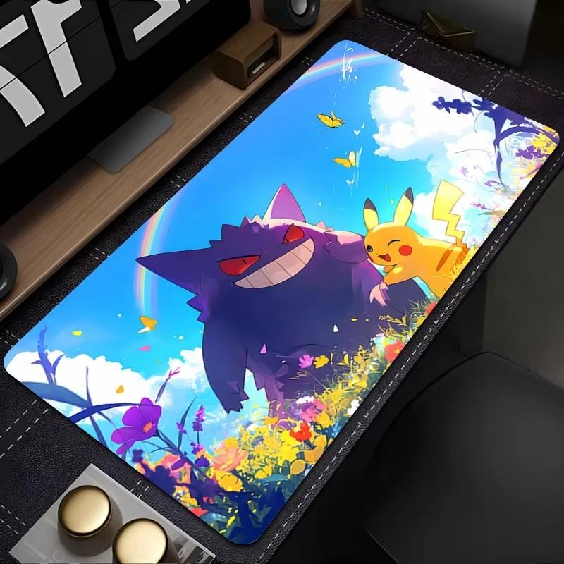 XXL Gengar Gaming Mouse Pad Large Keyboard Mat for PC Anime Gamer Desk Carpet Game Accessories Table Slipmat Computer