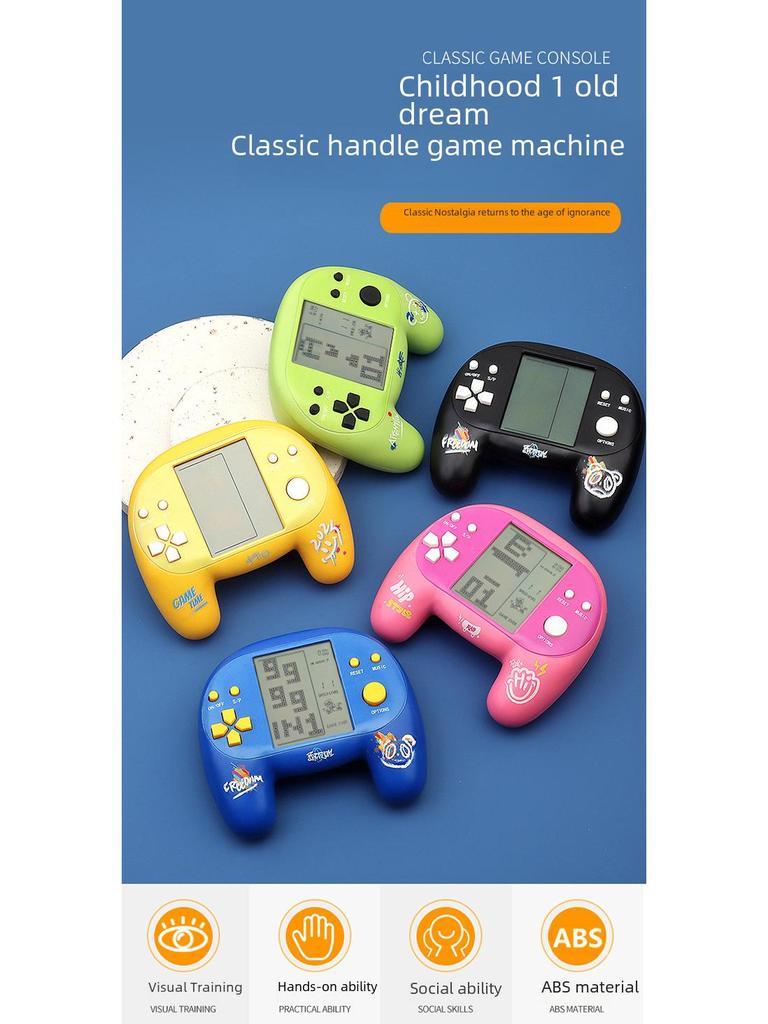 Handheld Nostalgische Tetris-Konsole mit 4,1-Zoll Großbildschirm