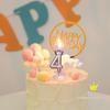 3D Kerze Rosa Geburtstagszahl Kerze Mädchen Alles Gute zum Geburtstag Kuchenaufsatz Backen Feier Gedenken Jahrestag Party Dekoration