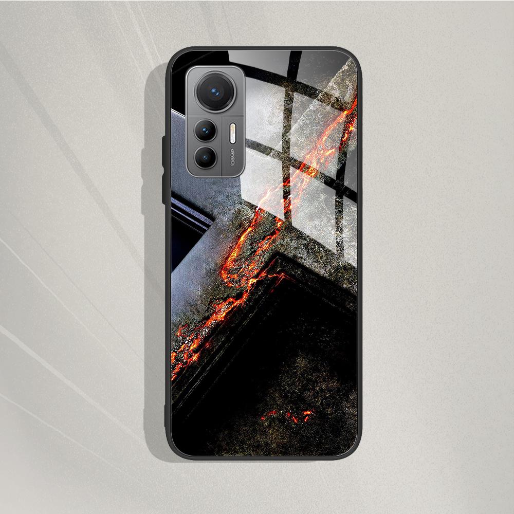 Mi 12 Lite Case for Xiaomi 12 Lite / Mi 12S Pro 12s Ultra Tempered Glass Cases For Xiaomi 12X 12 Pro Mi12 12Lite Cover Fundas