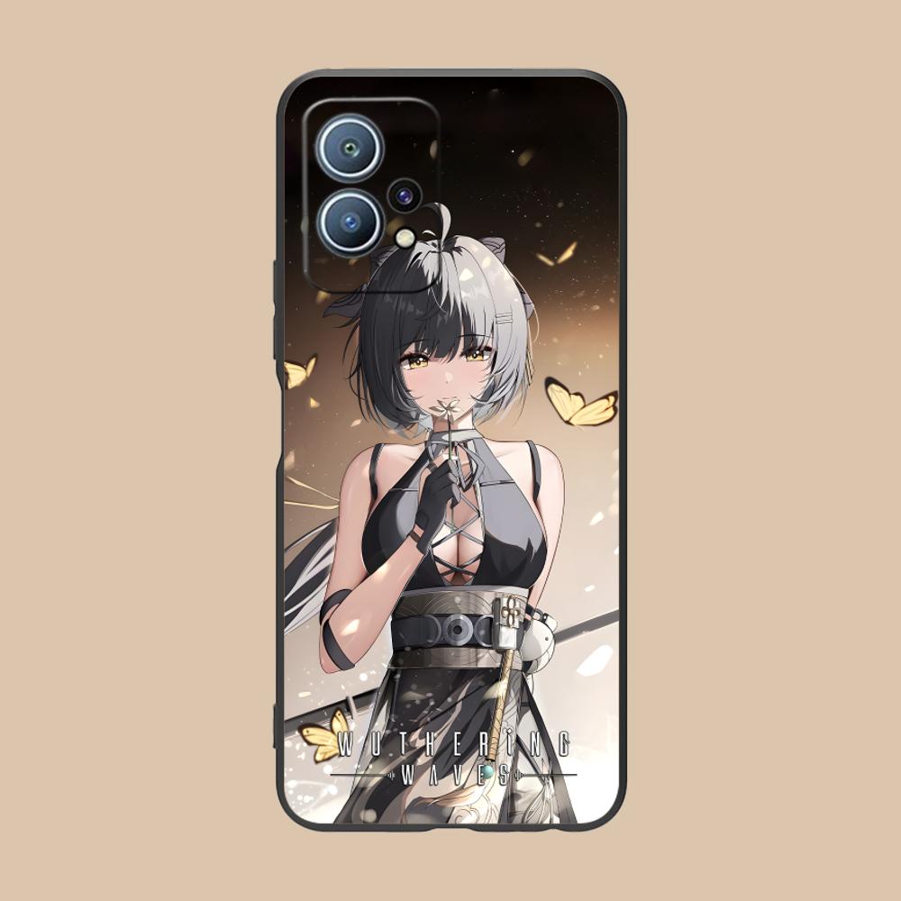 

Wuthering Waves Rover Matte TPU Mobile Phone Case for Huawei P60 P50 P40 P30 P20 P10 P9 P8 Pro Lite Plus Colorful Printing Cover Huawei P60