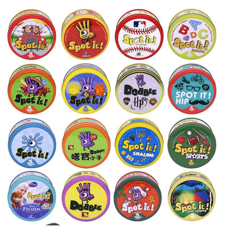 Fun And Educational Spot It! Card Game