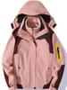 Unisex Three-in-One Detachable Ski & Mountaineering Jacket: Waterproof, Windproof, for Autumn & Winter.