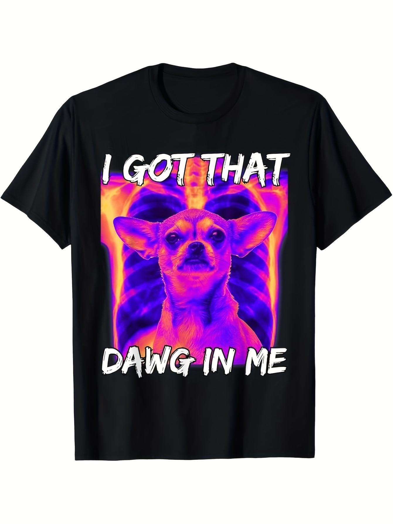 T-Shirt Y2K 1pc Got That Dawg M