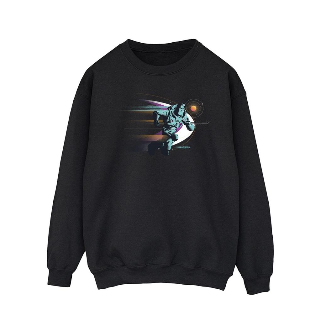 Disney Mens Lightyear Running Buzz Sweatshirt