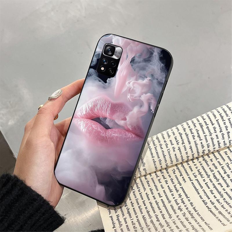 

Phone Case For Xiaomi Redmi note 14 Pro 14 13 12 11 10 Pro 14S 12S 11S Redmi 14C 13C 10 Pink Aesthtic Redmi 10
