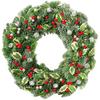 Artificial Holly Berries, 10 mm Fake Berries Decor on Wire for Christmas Tree Decorations Flower Wreath DIY Craft Use (Pack of 50, Silver)