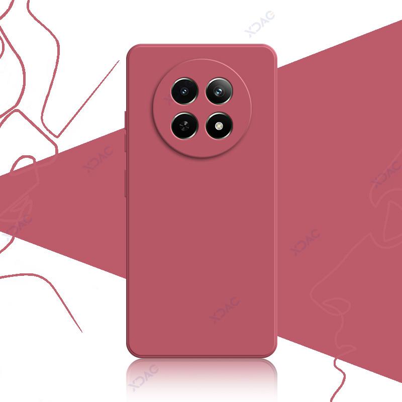 Luxury Case Covers for Realme Narzo 70X 5G Square Liquid Soft Silicone Phone Shield Housing Narzo70X Fashion Candy Bags