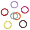 2/5/10Pcs Alloy Spray Painted Open Ring Spring Buckle Clasps For Key Bag Accessories