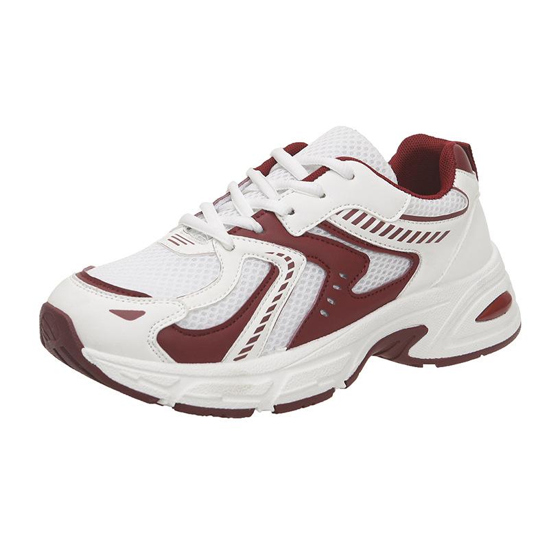 

Спортивные папины кроссовки для девочки 2025 весна и осень новая универсальная студенческая корейская версия на толстой подошве с увеличением роста повседневные дышащие кроссовки для бега 45