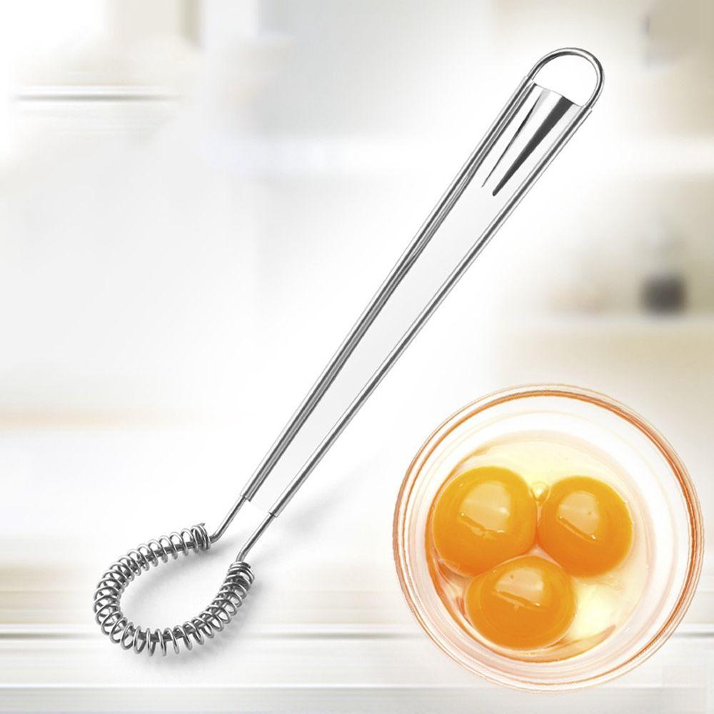 Mini Kitchen Accessories Spring Coil Cream Mixing Egg Stirrer Agitator Baking Tools Egg Whisk