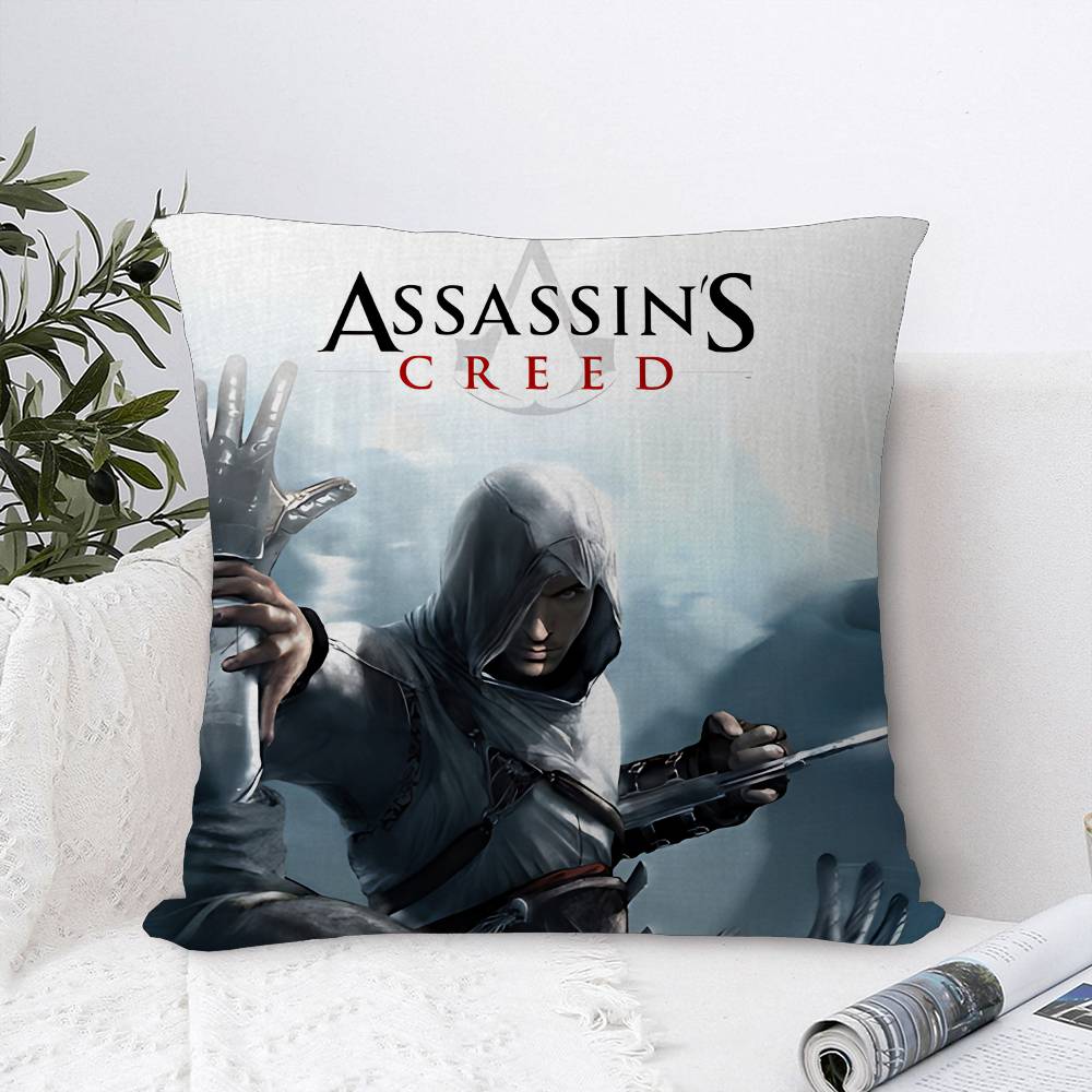 Game A-Assassins C-Creeds Pillow Cover Design cushion Cover decor Holiday Decorati