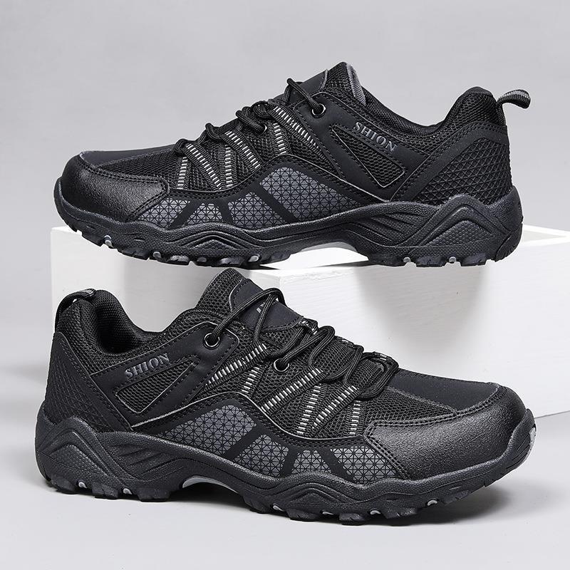Shoes Hiking Shoes Spring and Summer New 2025 Large Size Leisure Sports Outdoor Hiking Shoes Work Men's Shoes