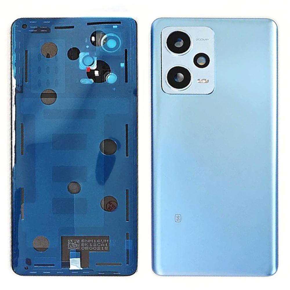Pentru Xiaomi Redmi Note 12 Pro+ 5G Capac din spate a carcasei bateriei cu inel pentru cameră Capac lentilă Piesă de schimb