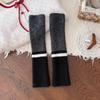 American Multicolor Knitted Leg Warmers Winter Warm Thickened Socks Fashion Harajuku Cashmere Hosiery Women Leg Covers Stockings