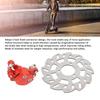 Electric Scooter Disc Brake Caliper Set Stainless Steel Electric Scooter Front and Rear Wheel Brake Device Accessories