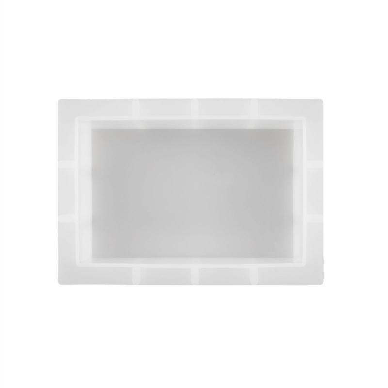 Valentine's Day Photo Frame Resin Molds Rectangle Picture Frame Silicone Mold Heart Shape Epoxy Mold Handicraft Making