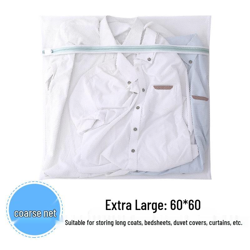 Netz-Reißverschluss-Wäschebeutel für die Waschmaschine - Kleiderschutz und Aufbewahrung