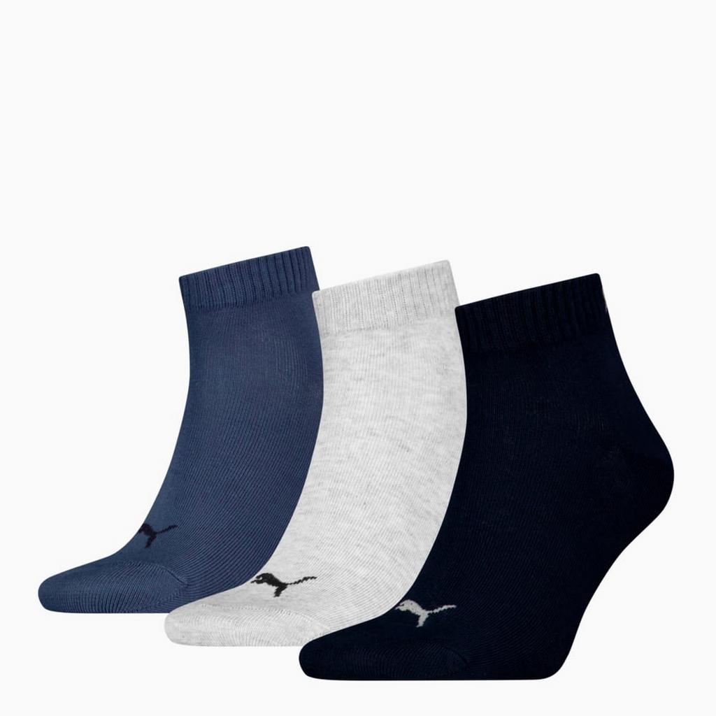 Puma Quarter Plain Socks 3-Pack 93858914 R 35-38
