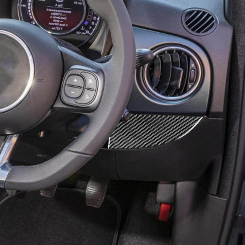 Stylish Accessories Car Air Outlet Panel Cover Carbon Fiber Stickers Car Decorative Accessories for Car for 500