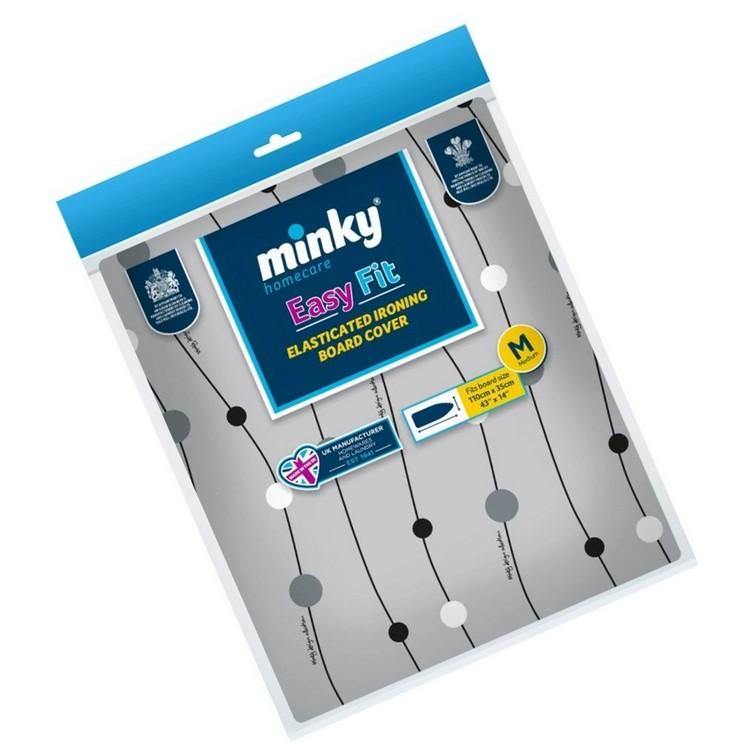 Minky Easy-Fit Ironing Board Cover Standard 110 x 35cm
