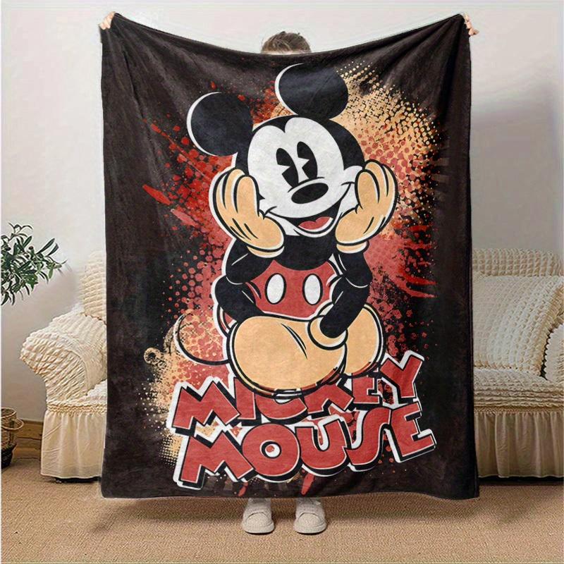 1pc. Mickey Mouse Cartoon Blanket, Seasonal Home Decor Gift for Friends and Family, Soft Throw Blanket Suitable for All Seasons, Perfect for