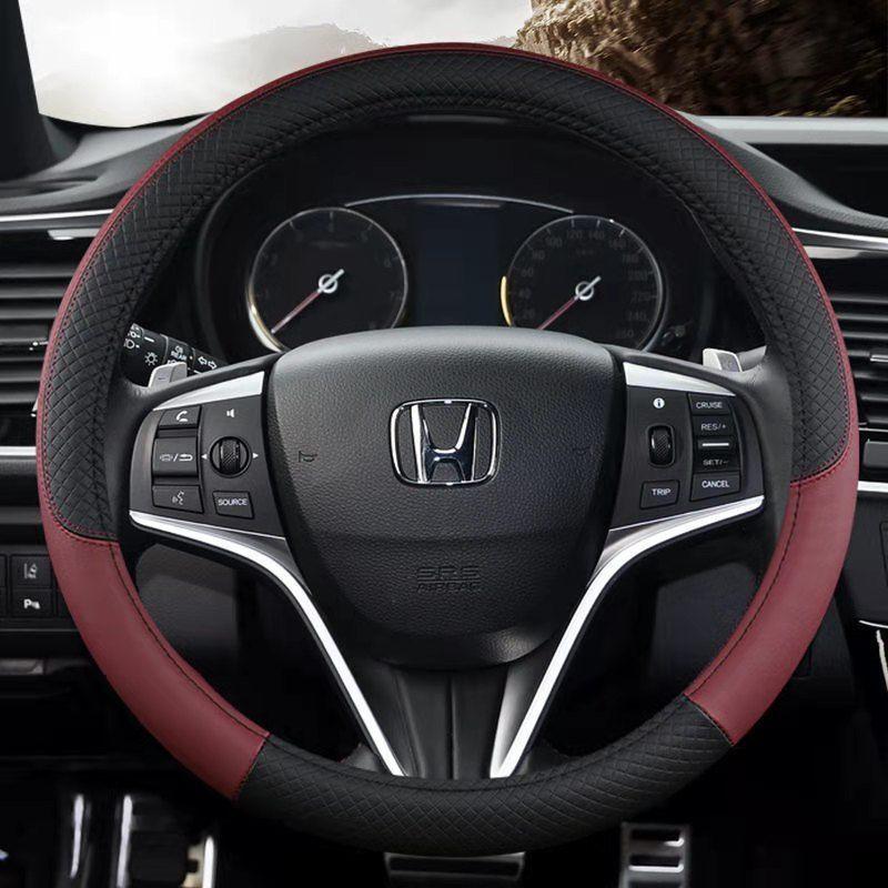 Gjzh3 For Honda's New and Old Fengfan, Accord, New Fit, Lingpai Car Steering Wheel Cover, Four-season Special Men's Handle Cover