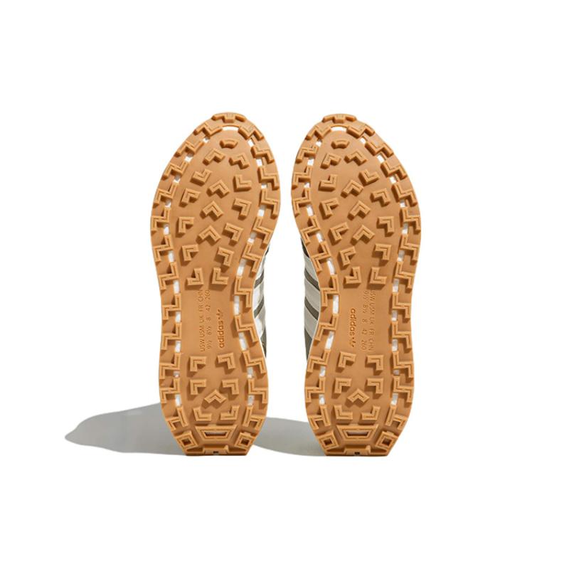 Adidas Originals Retropy E5 Anti-Slip And Wear-Resistant Lightweight Low-Top Casual Running Shoes Unisex Brown White Sneakers GY9913