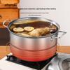 Adneny 28cm 2-Layer Stainless Steel Steamer Pot