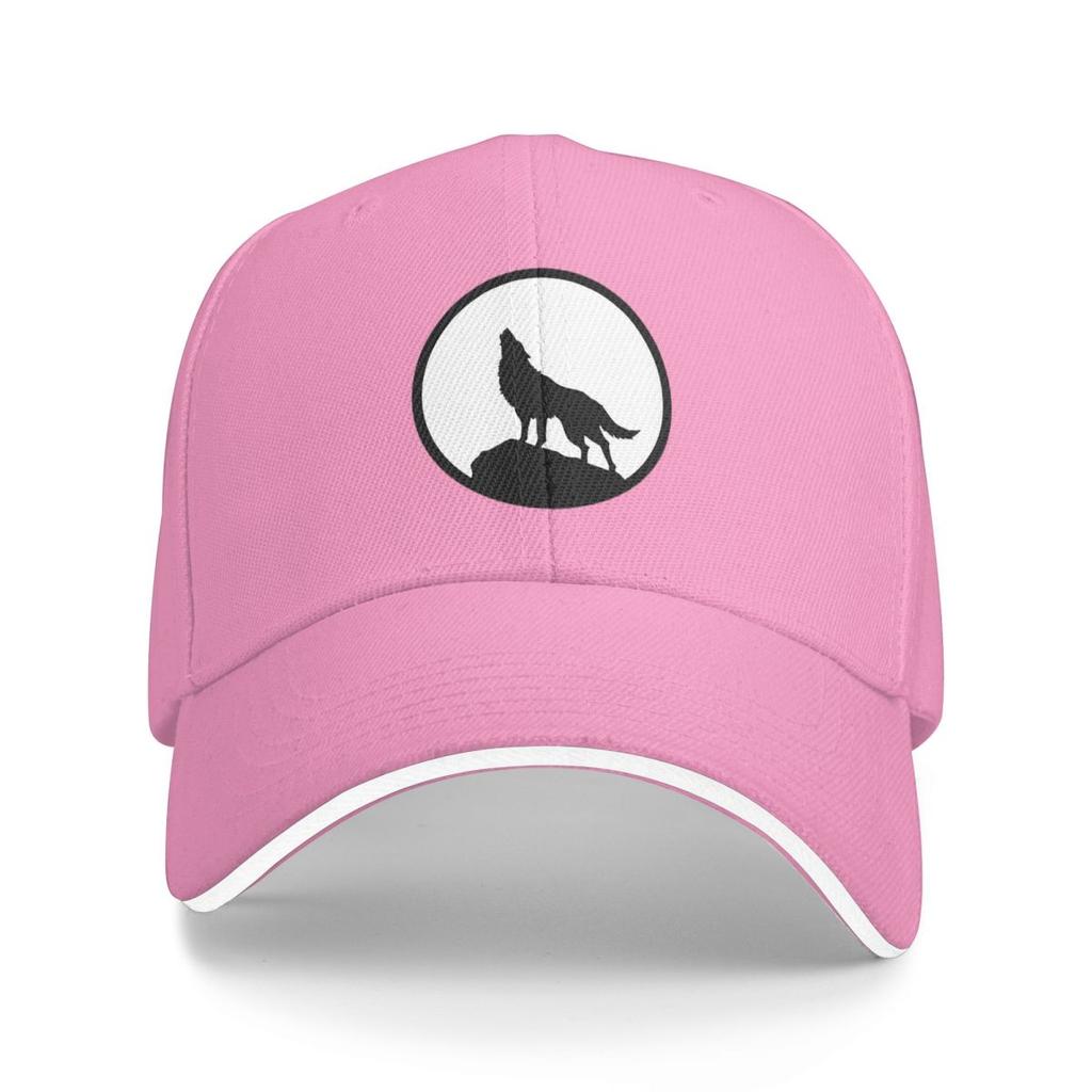 Wolf Howl Of A Wolf Baseball Caps Snapback Baseball Hats Breathable Casual Casquette Outdoor Unisex