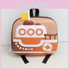 Cute Eggshell Backpack With Ship Printing Design For Preschool Use Children