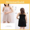Women's Long Tanks Camisole Dress Tunic Slip Length Stretch Spaghetti Tank Top In Premium Quality Fabric