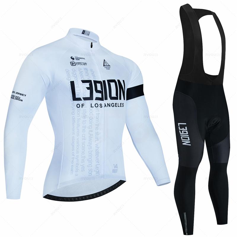 2026 Ademend Wielrenpak Set Heren Lente Sport Wielertrui Herfst Mtb Fietskleding Zomer Lange Mouw Triathlon Mountainbike Koersbroek Set