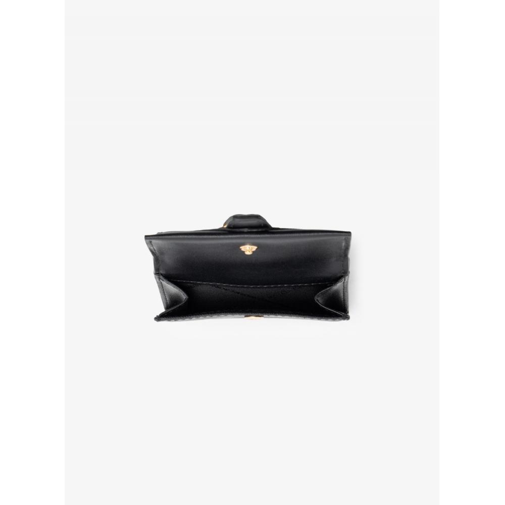 Michael Kors Greenwich Flap Trifold Extra Small 35f5ggrd0l1 Black