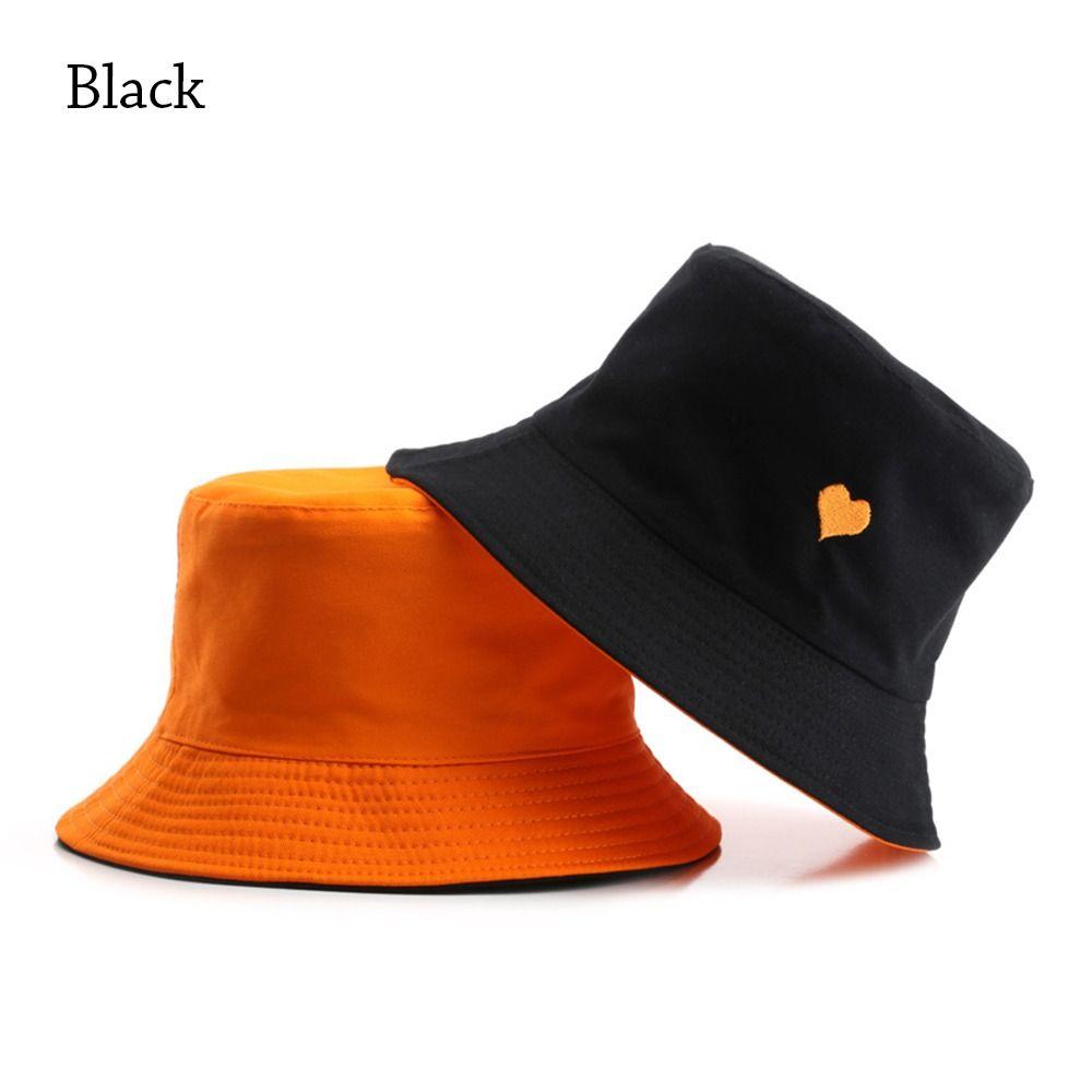 New Double-Sided Bucket Hat Women Men Beach Anti-UV Sun Hat Wide Brim Visors Foldable Portable Summer Fisherman Panama Cap