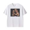 Funny Ai Hugging Meme Us Graphic T Shirts Unisexs Clothing Summer Fashion Classic Tshirt 100 Cotton Oversized T Shirt Streetwear