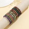 8mm Natural Stone Bracelet: Amethyst, Tiger's Eye, and Agate Jewelry