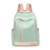 Women's backpack, large capacity, adjustable shoulder straps, zipper closure, casual university style, school backpack