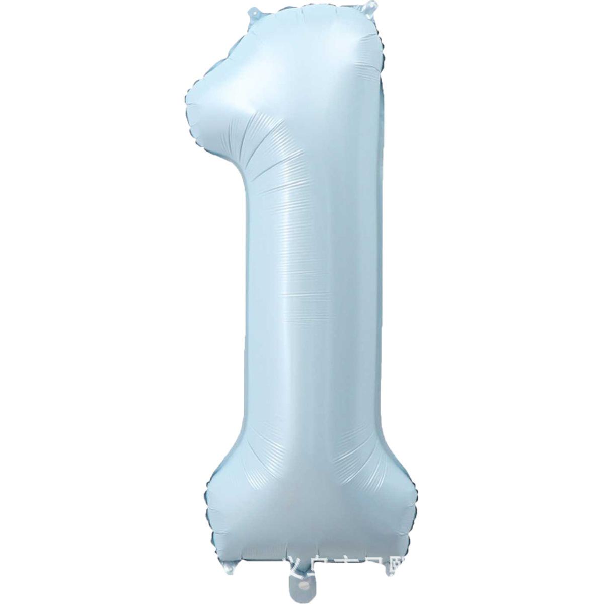 

40-дюймовый американский оливково-зеленый большой цифровой шар из алюминиевой пленки украшение для вечеринки по случаю дня рождения, юбилея 40 inch metal blue number 1